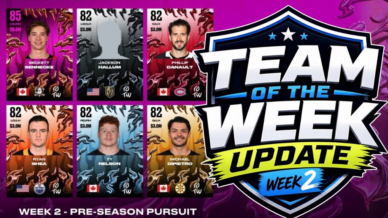 NHL 27 HUT – Team of the Week: Week 2